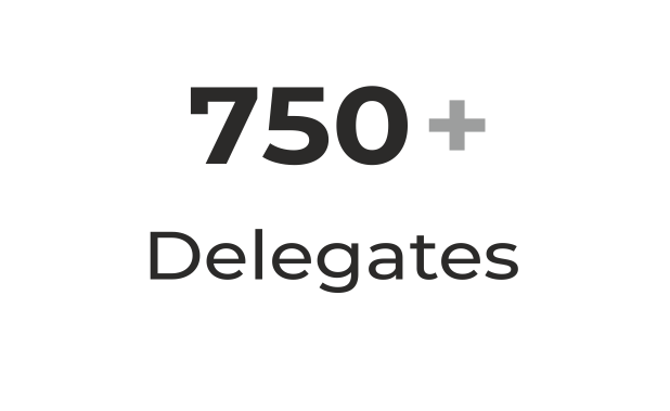 750 + Delegates